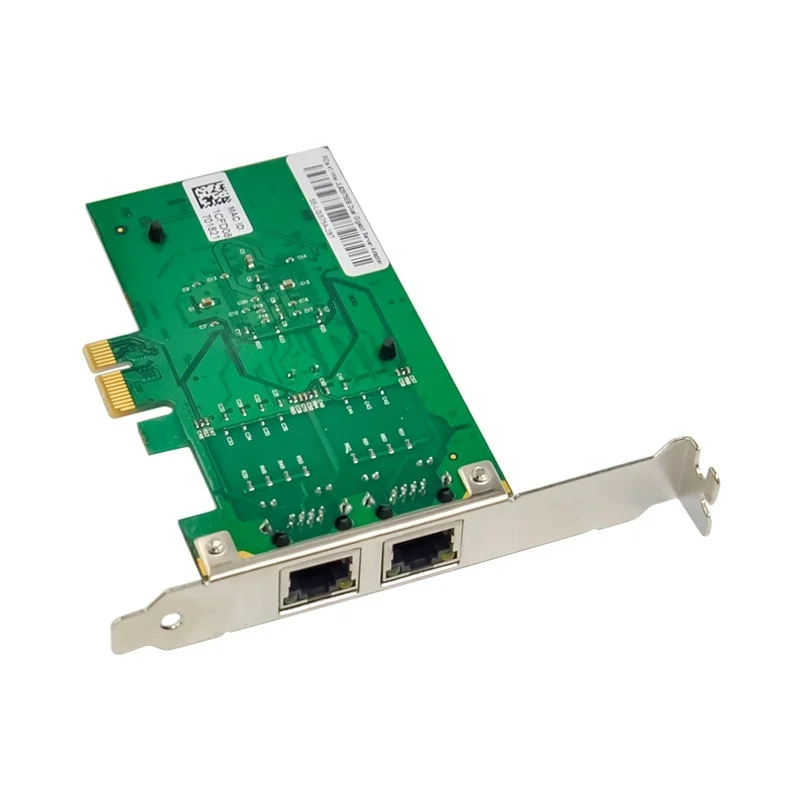 Placa de Rede Pci-e x1 para Gigabit Porta Elétrica de 1000m Pcie Porta Dupla Rj45 82575eb Portas Lan Cartões para acréscimos - Imagem 4