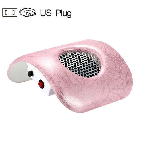 JT122 US Plug Вакуумный Пылесос для маникюра, маникюра, маникюрного салона, коллектор, очиститель, всасывающий с вентилятором, акриловый УФ-гель, наконечник, машинные инструменты - Цвет: JT122 US Plug