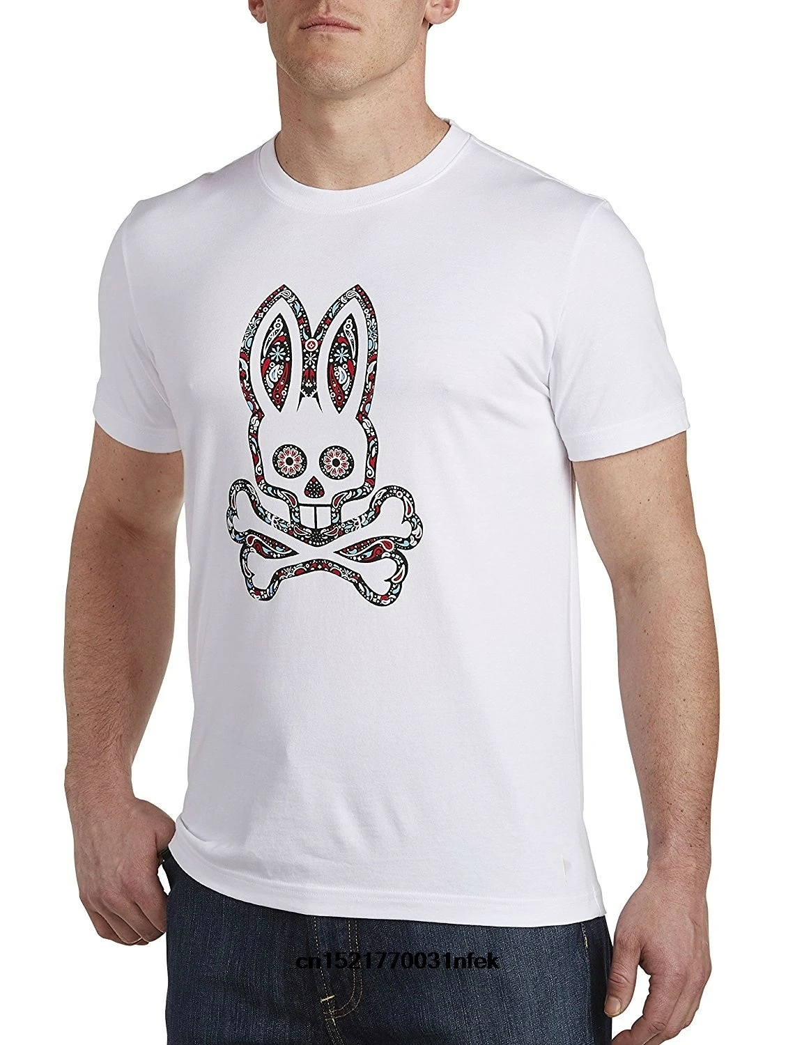 Men t shirt Psycho Bunny Mardi Gras ...