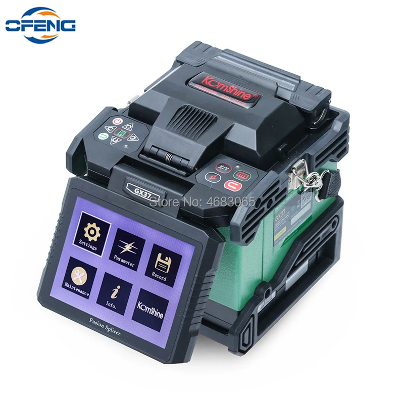 

Free shipping 9S for Splicing, 30S for Heating GX37 Fiber Fusion Splicer Machine, Fusion Splicer as Fujikura 70s Splicer, INNO