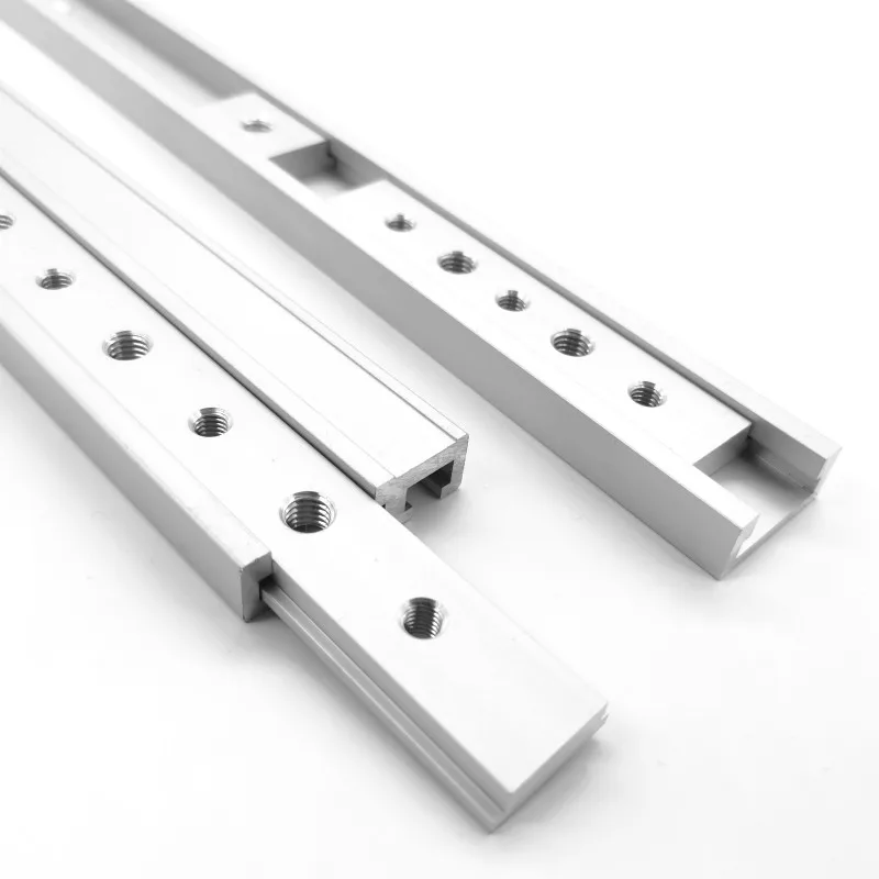 T slider 200mm M6 teeth rail en T en aluminium stable de 200 mm Rail en T pratique durable pour une installation simple 