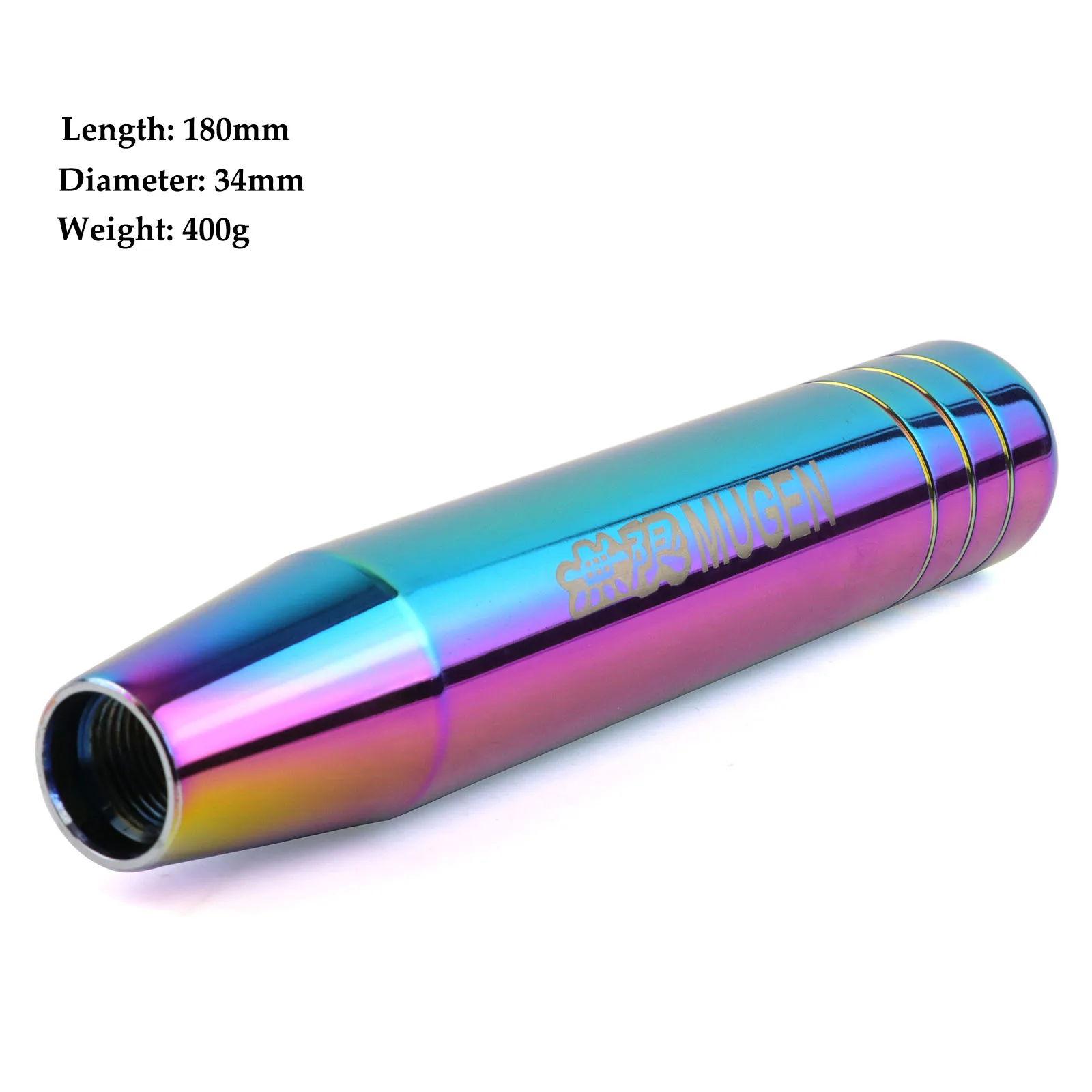 18 см Neo Chrome Mugen Power Алюминиевая ручка переключения передач ручная передача рычаг