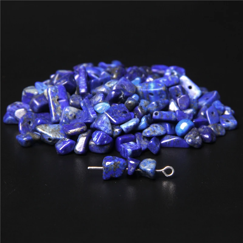 3A Natural Lapis Lazuli Stone Beads Irregular Gem Healing Chips For Jewelry Making DIY Bracelet Necklace Earing 3-5mm | Украшения и