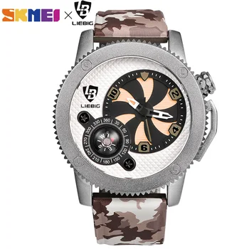 

2020 Outdoor Military Compass Sport Quartz Watches 30M Waterproof Male Wristwatches reloj hombre F302 Men's Clock