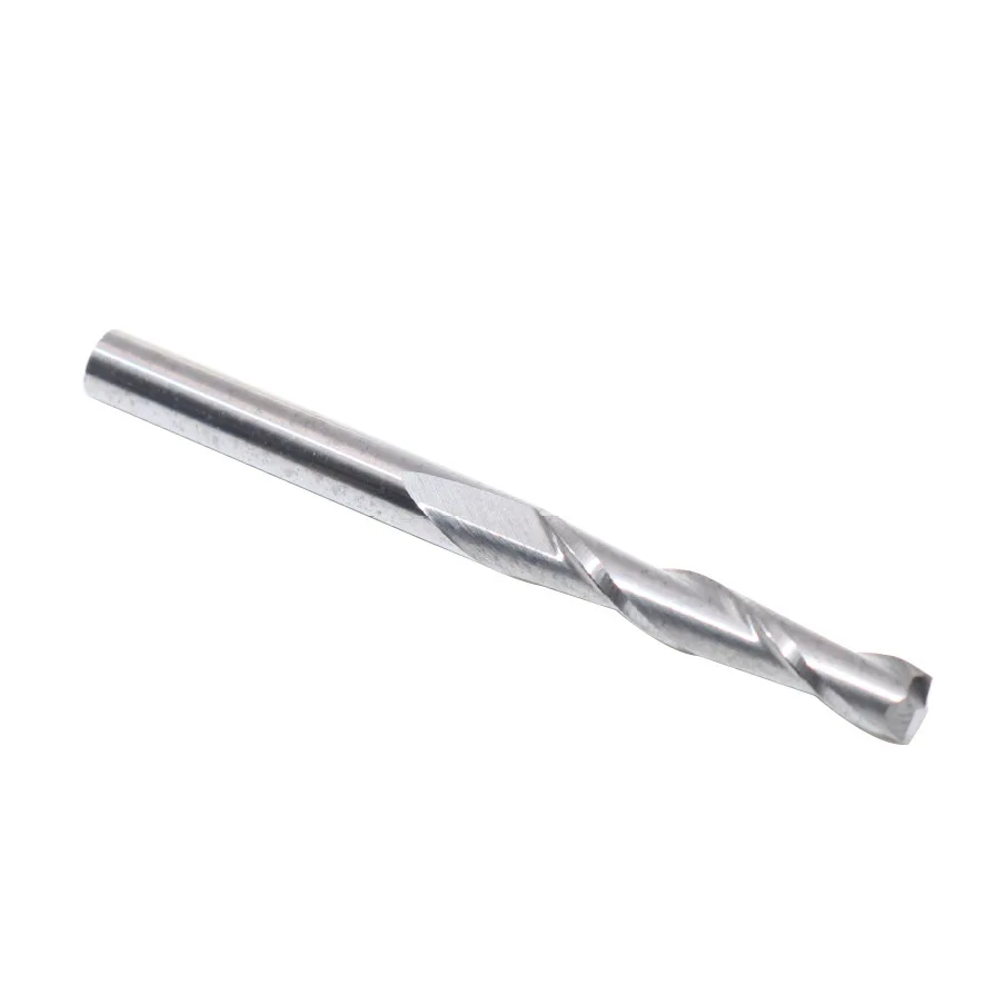 Акриловый ABS Карбид две флейты спиральные бит 3 175x3 175x17 мм 10 шт|two flute spiral bit|spiral