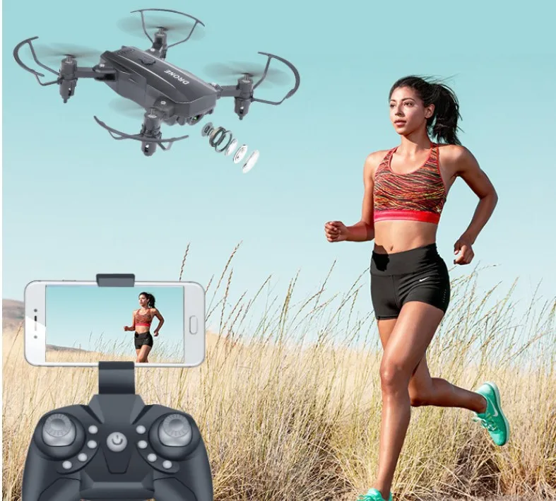 

M9 Folding Mini Quadcopter Drone for Aerial Photography Remote Control Aircraft CHILDREN'S Toy S9