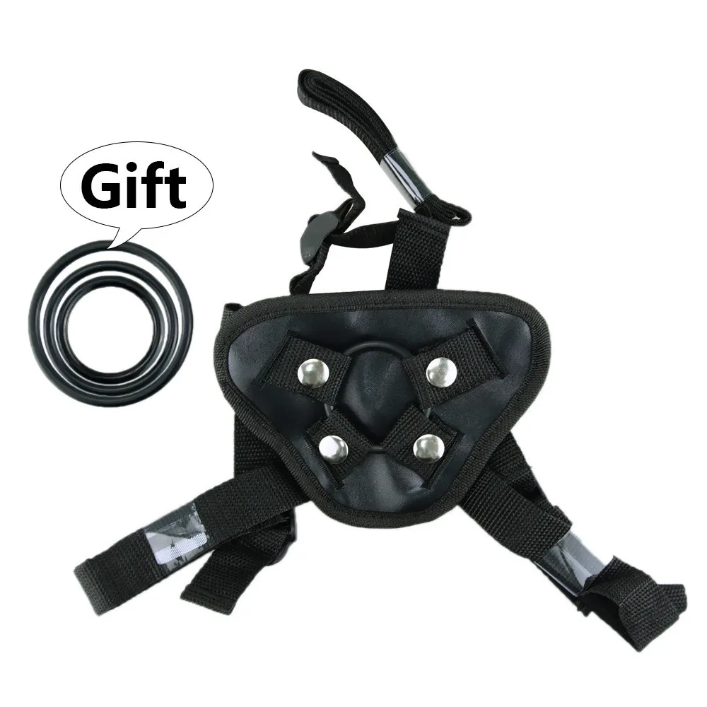 Jelly Dildo 6 sizes Penis Adjustable Strapon Dildo Realistic Sex Toys For Lesbian Women Couples Suction Cup Dildo Pants