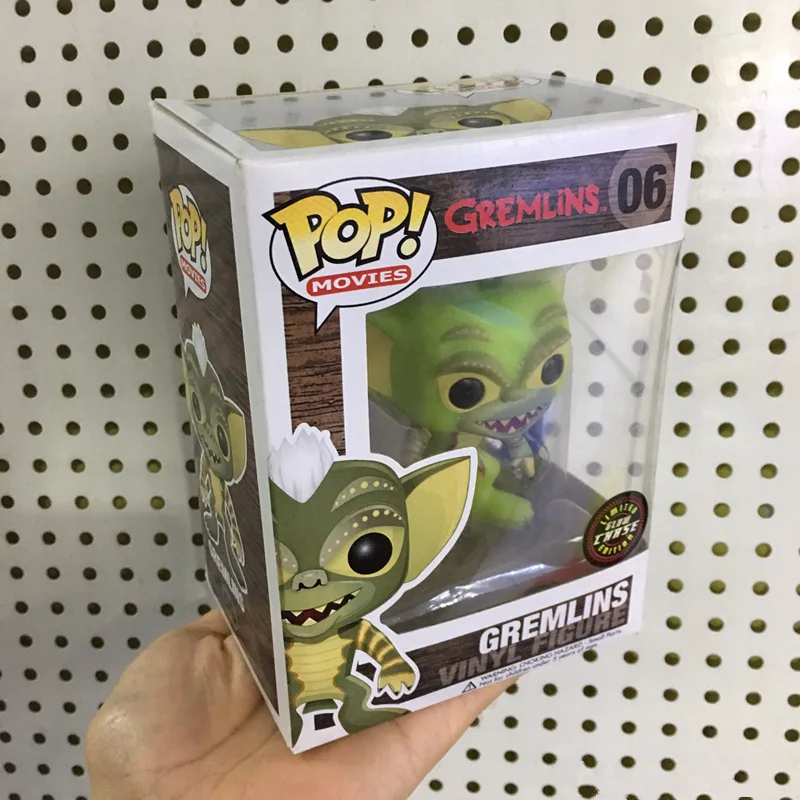 Эксклюзивная светится в темноте Funko pop Gremlins Виниловая фигурка Коллекционная модель игрушки с оригинальной коробкой
