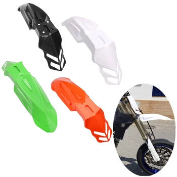 

1pc Universal ABS Plastic Motorcycle Front Fenders Mudguard Wheel Splash Shield Guard For Motorcycle Fender garde boue moto