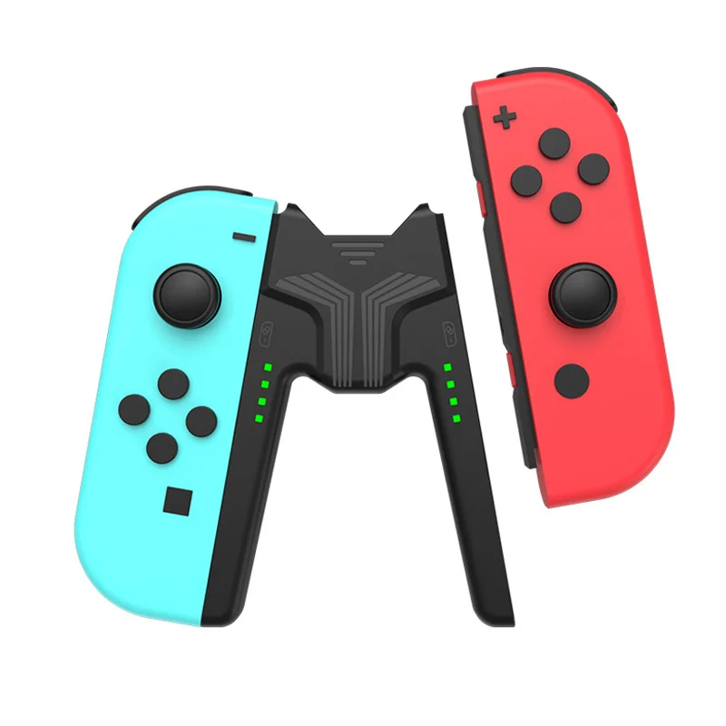 For Nintendo Switch OLED Joy-con Grip Handle Charging Station Controller Led Charger Bracket for Ns Switch Joycon Accessories
