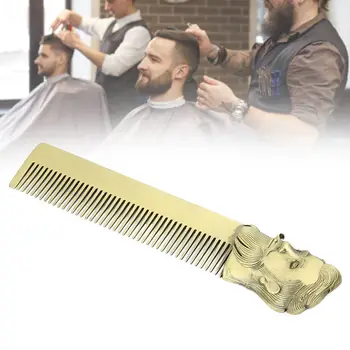 

1Pc Men Multi-Functional Hair Beard Comb Portable Oil Head Styling Comb Wide Tooth Comb Narrow Tooth Comb Hair Care Tools