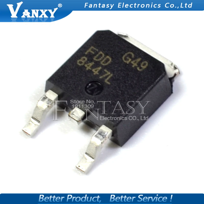 10 шт. FDD8447L TO 252 FDD8447 TO252 8447 SMD новый MOS FET транзистор|fet transistor|mos fet transistormos |