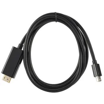 

Mini Dp To Hdmi Cable Minidp To Hdmi 1.8 M Dp Line Minidisplayport 20pin Interface Perfect Lossless Signal Plug And Play