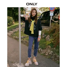 Только женские прямые укороченные джинсы свободного кроя с высокой посадкой | 119349602