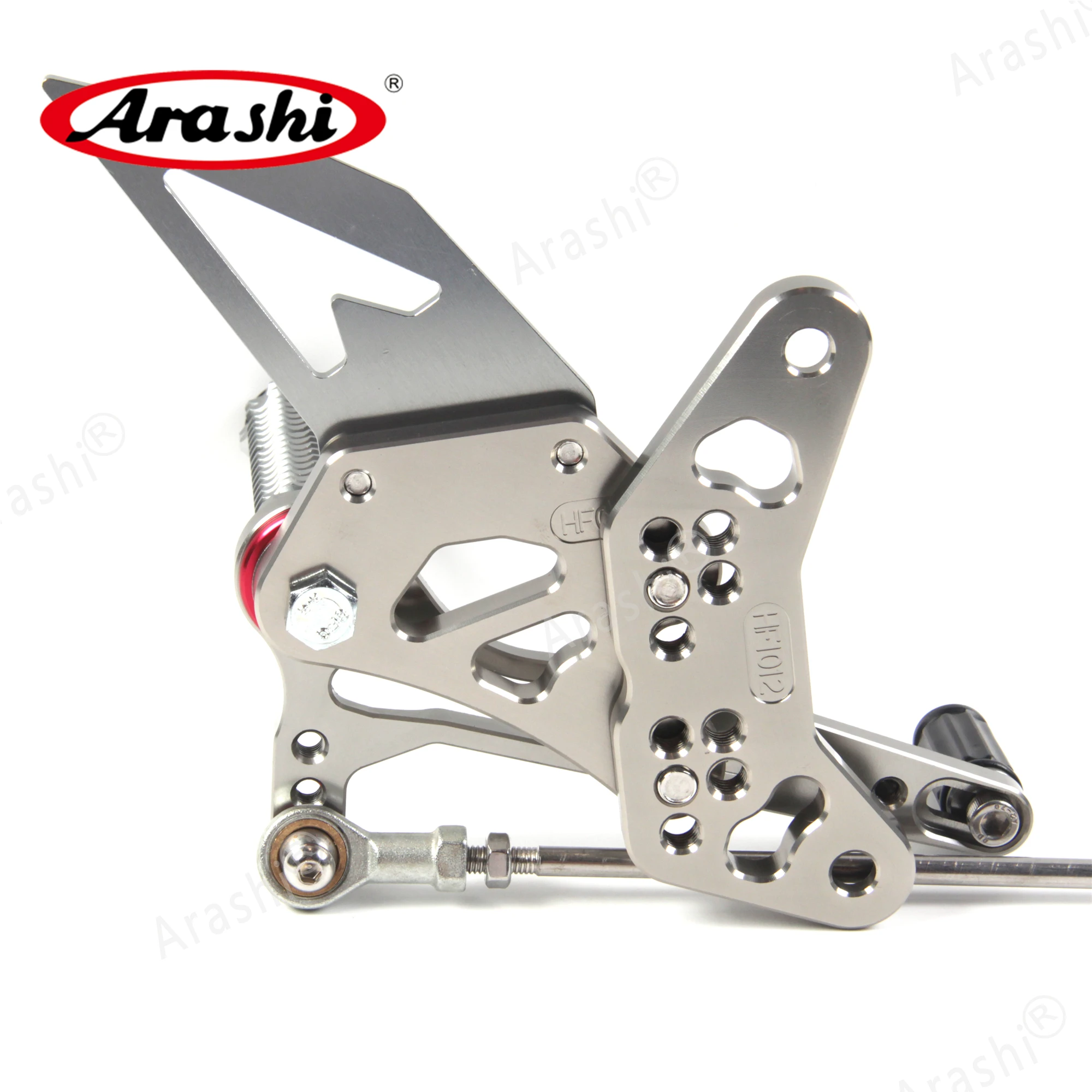 Arashi CNC Rider Rearset для SUZUKI SV650 SV650S CNC Регулируемые подножки Задние подножки SV 650 S 16 17 18