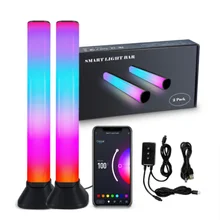 

Smart Light Bars, RGB Light Bar with 46 Scene Modes and Music Modes, Bluetooth Color Light Bar for TV PC Backlights