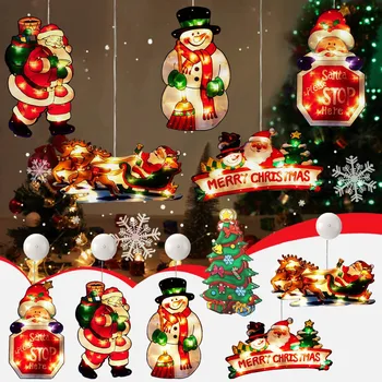 

Christmas Tree Decoration Lights Customized LED Personalized String Lights App Remote Lights Santa Claus Christmas Tree Hot Sale