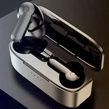 

XG11 Fingerprint Touch Bluetooth 5.0 Headsets Earphone 9D Noise Canceling TWS Wireless Bluetooth Earphones with Charging Box