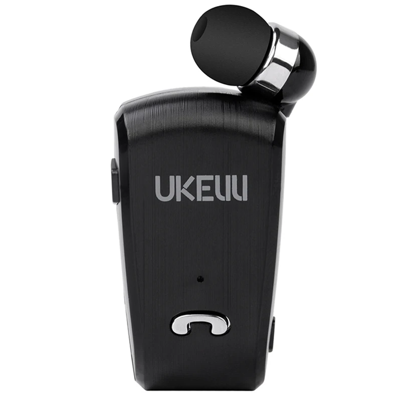 Wireless Retractable Bluetooth 4 0 Headset Smart One to Two Stereo Earphones AS99