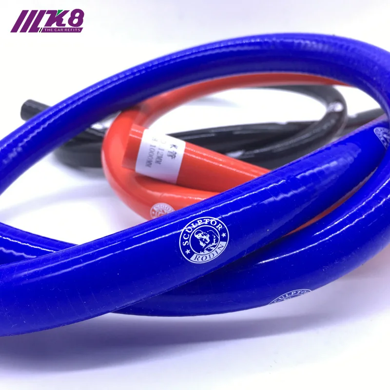 Straight Silicone Coolant Hose 1 Meter Length Intercooler Pipe ID 28mm 30mm 32mm 35mm 38mm Red/Blue/Black