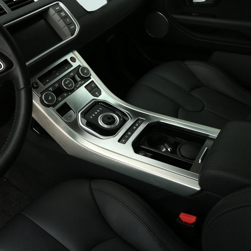 Автомобильная центральная консоль Шестерня Abs Хромированная для Land Rover Range Rover Evoque 2012