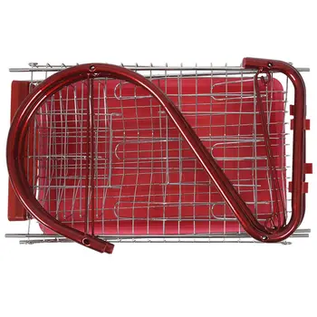 

Botique-iron 2 Tiers Kitchen Dish Cup Drying Rack Drainer (Color: Red)