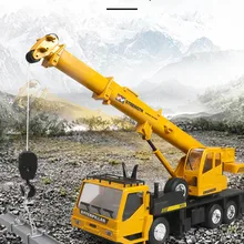 8-канальный Радиоуправляемый кран Модель инженерного автомобиля игрушки для детей для дня рождения, Рождества, подарок на год Brinquedos дистанционного Управление грузовой Лифт