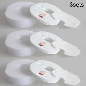 

Vacuum Filters Foam & Filter Set Parts 3 Sets For Shark Rocket # XFFV300 Practical Durable