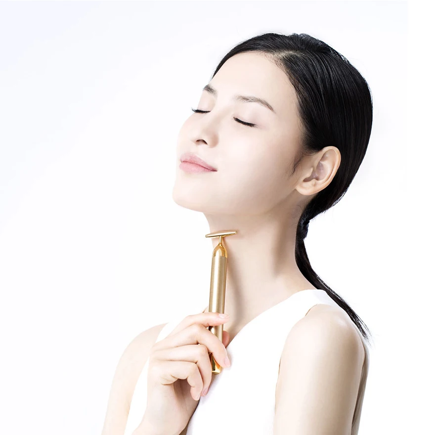 Xiaomi inFace Gold beauty Bar позолоченный массажный лифтинг для лица ускоритель метаболизма Спа Портативный Массаж лица шеи красота бар