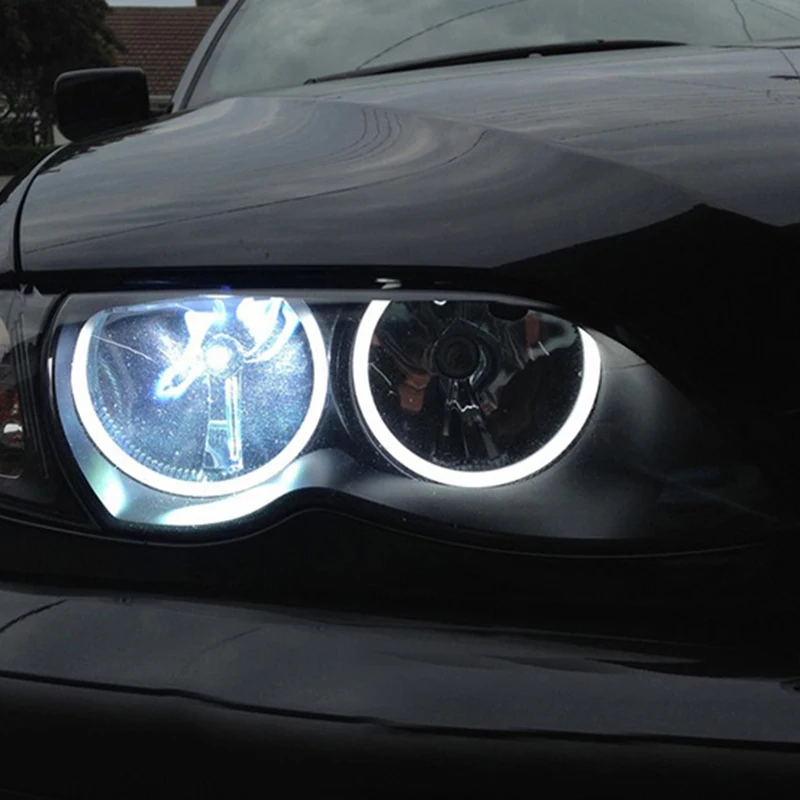

for Bmw X5 E53 1999-2006 Super Bright Angel Eye Aperture Kit 12V Daytime Running Light Ccfl Led Angel Eye 2600Lm
