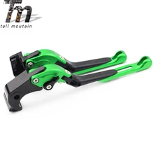 Тормозной рычаг сцепления для KAWASAKI EX 400 NINJA EX400 аксессуары для мотоциклов Регулируемый складной выдвижной