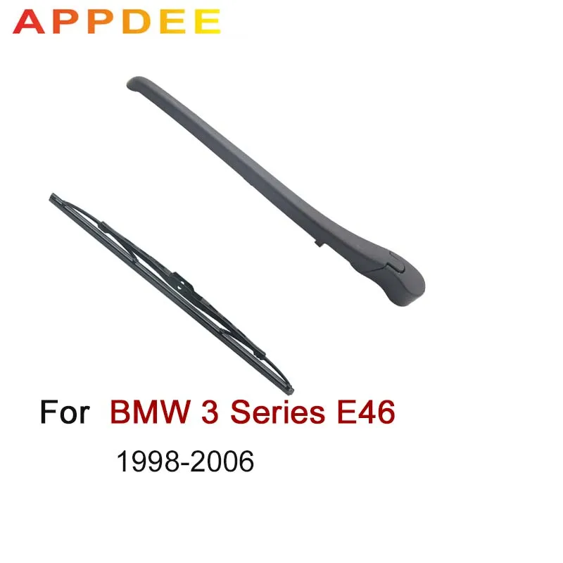 APPDEE стеклоочиститель 12 "Задняя щетка стеклоочистителя комплект подходит для BMW