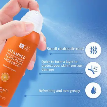 

Vitamin C Protective Sunscreen Spray Face moisturizing spray