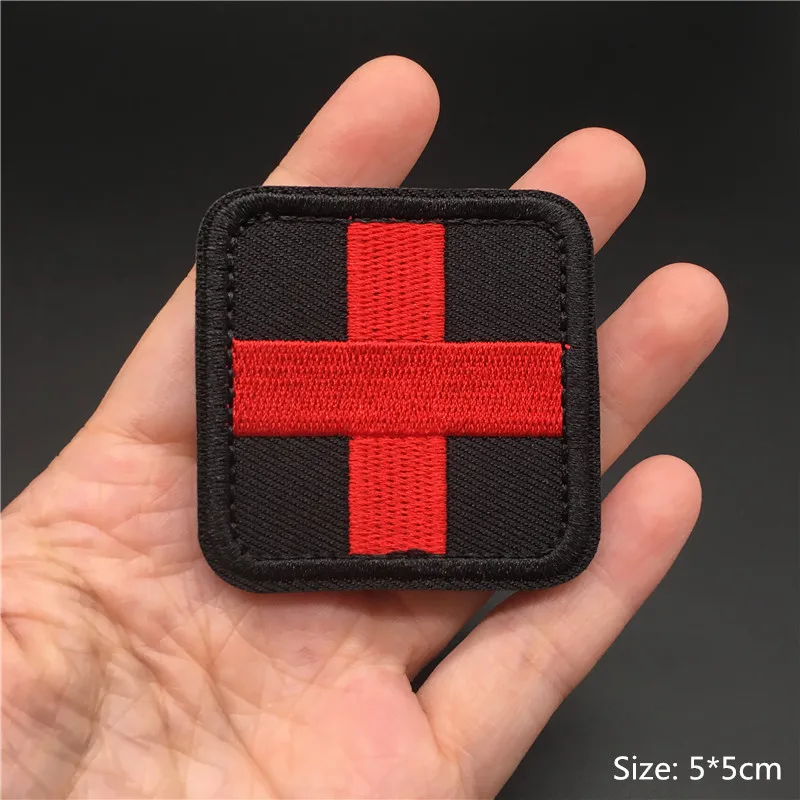 3D Tactical Patch Blood Type Group US ARMY Military Patches for Clothes Embroidered Badges Stickers on Backpack Stripes Applique