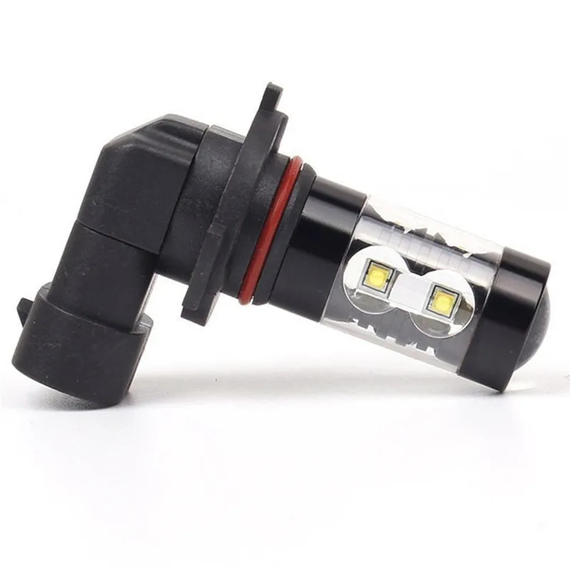 2pcs 6000K 12V H8 LED Car Lights LED Bulbs 9005 HB3 9006 HB4 White Daytime Running Lights 1200lm DRL Fog Light Driving Lamp 5w