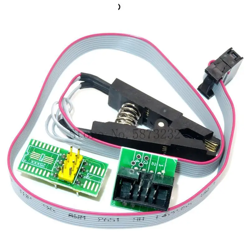Обновленная версия зажима SOIC8 SOP8 для встроенного программирования EEPROM 93CXX / 25CXX 24CXX