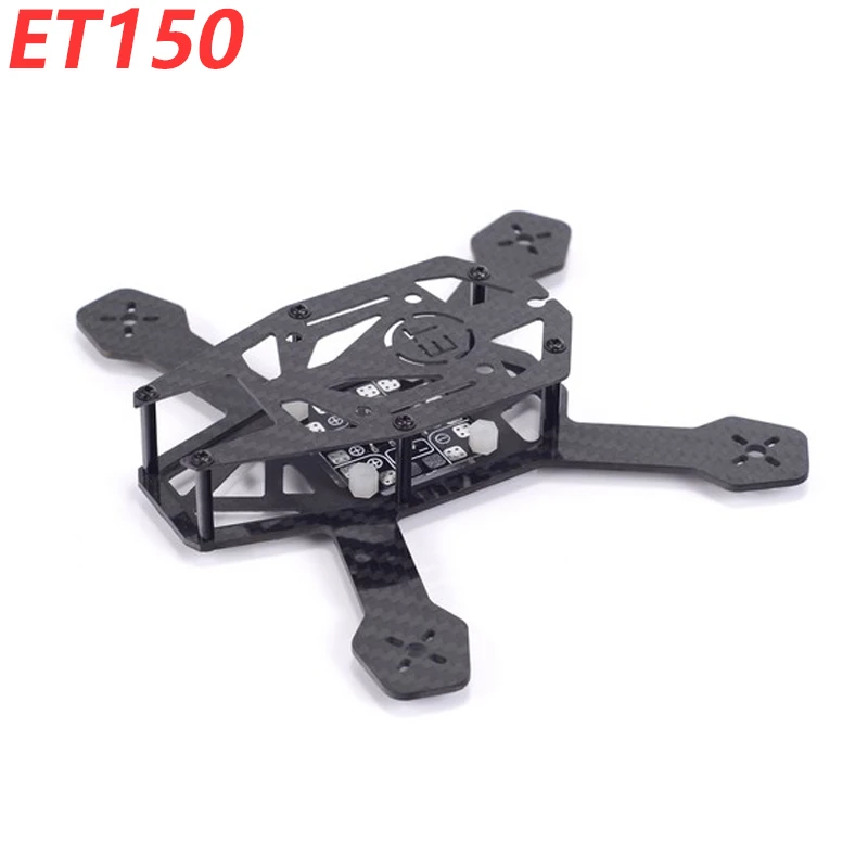 

Diatone ET150 Carbon Fiber Quadcopter Frame Kit With BEC Power Distribution Board Mini drone