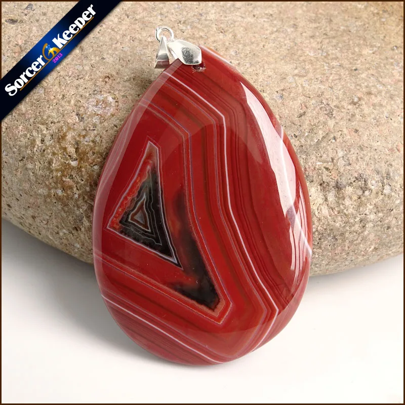 AA+ высокое качество Pendentif настоящие натуральные красные ботсванские Агаты цепи с каменными подвесками ожерелье для женщин Изготовление ювелирных изделий US099