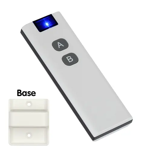 Wireless Smart Switch Light 433Mhz RF 86 Wall Panel Switch with Remote Control Mini Relay Receiver 220V Home Led Light Lamp Fan - Image 7