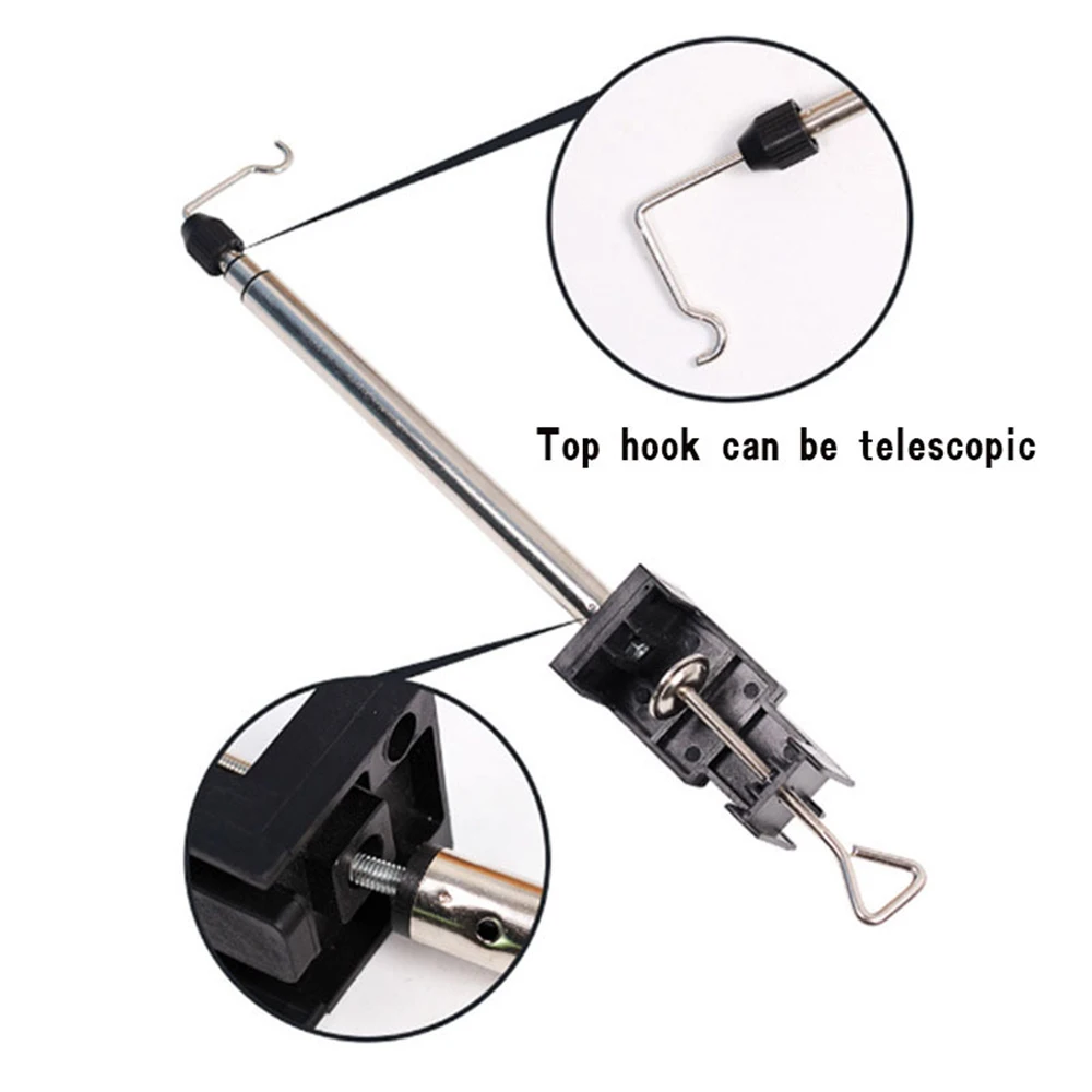 

Dremel Hanging Bracket Clamp-On Support Stand Telescopic 250-670mm Adjustable Dremel Holder Drill Grinder Power Tool Accessories