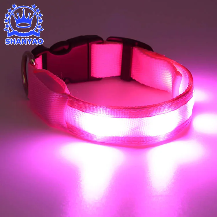 

Glowing Pet Collar LED Luminous Collar Night Light Dog Collar Pet Supplies Dongguan