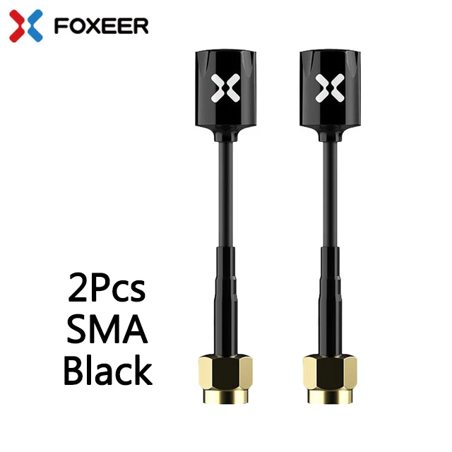 2pcs Black SMA V4