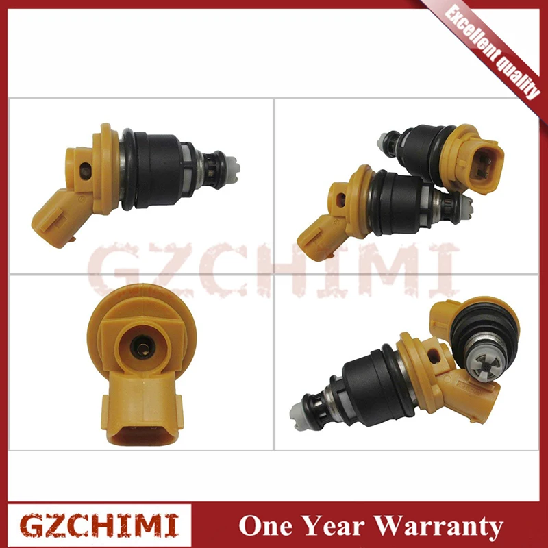 6600-AA170 4 шт. OEM 550cc желтый боковой подающие форсунки для Subaru STI WRX GC8-1 шт
