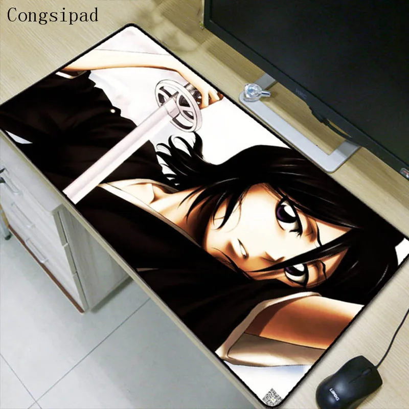 Anime Bleach Large Gaming Mouse Pad Lockedge Mouse Mat for Laptop Computer Keyboard Pad Desk Pad fo