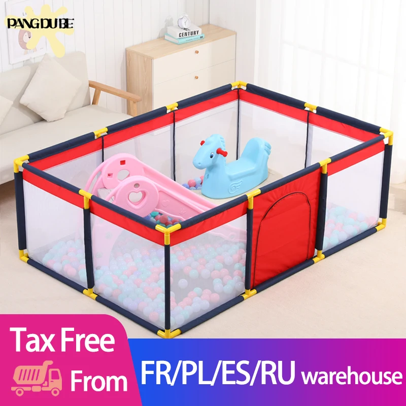 Baby Playpen Pool-Toys Safety-Fence Ball Strong for Pit