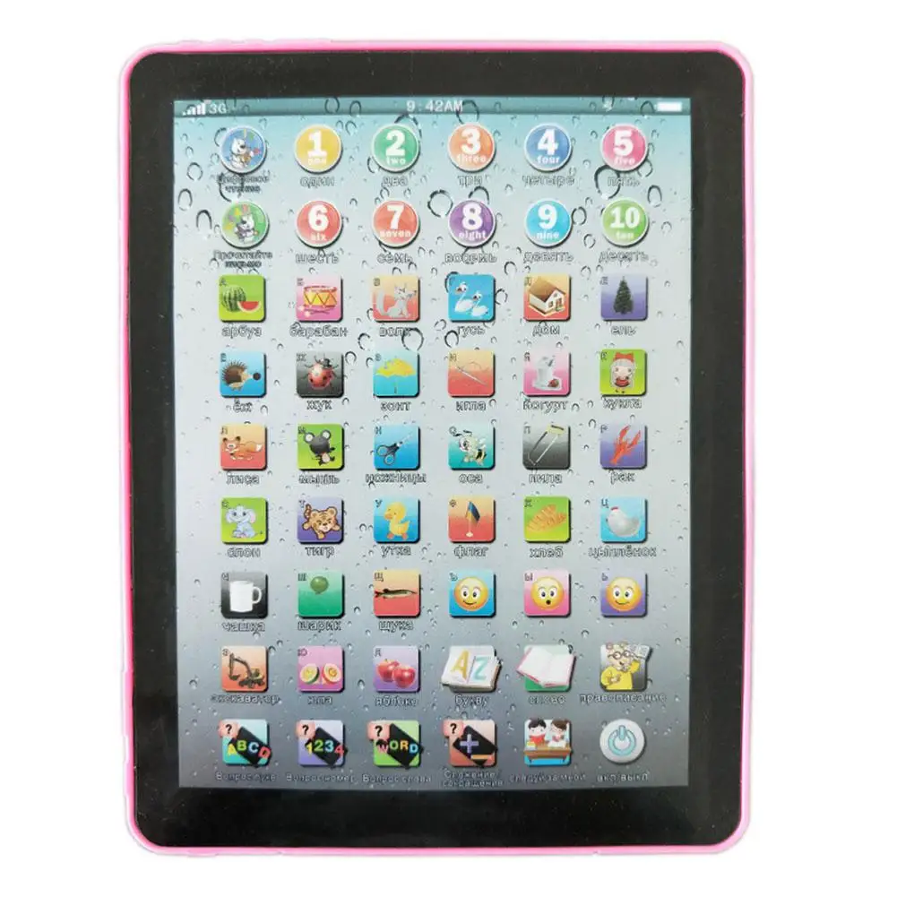 Tablet Pad Computer for Kid Children Learning English Educational Teach Toy Gift Tablet Pad Computer for Kid Children Learning English Educational Teach Toy Gift