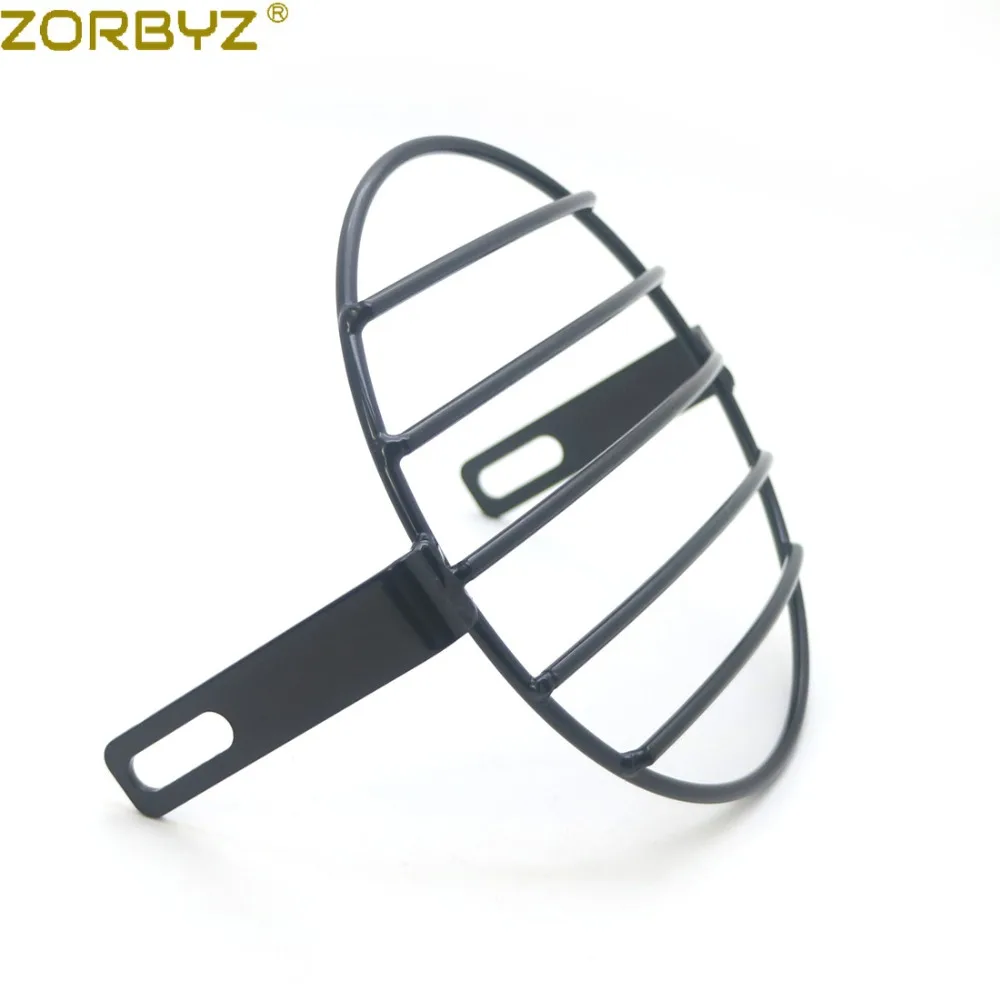 ZORBYZ " Ретро Винтаж мотоцикл черный Гриль боковое Крепление Фары Крышка маска для CB400 CB500 на заказ