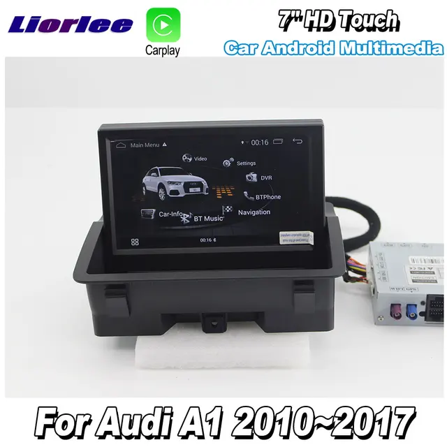 $504 For Audi A1 2010-2018 Car Android Multimedia Player Carplay GPS Navigation System Radio Stereo Original Style HD Screen