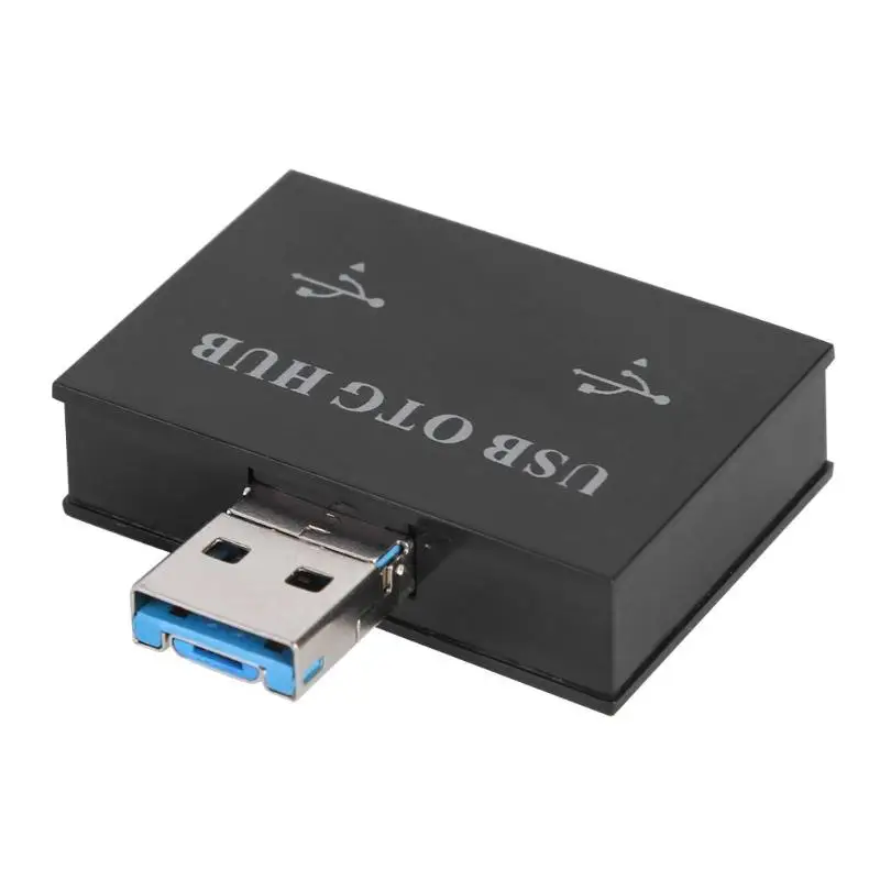 2 в 1 USB 2,0 концентратор Micro USB OTG Концентратор Зарядное устройство порт конвертер для Android планшет подключение мышь клавиатура USB флэш