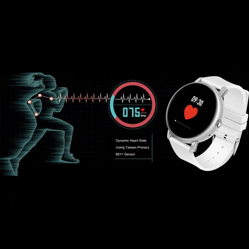 Bluetooth 3,0+ BLE водонепроницаемый спортивный смарт-Браслет фитнес-браслет монитор здоровья Smartwatch